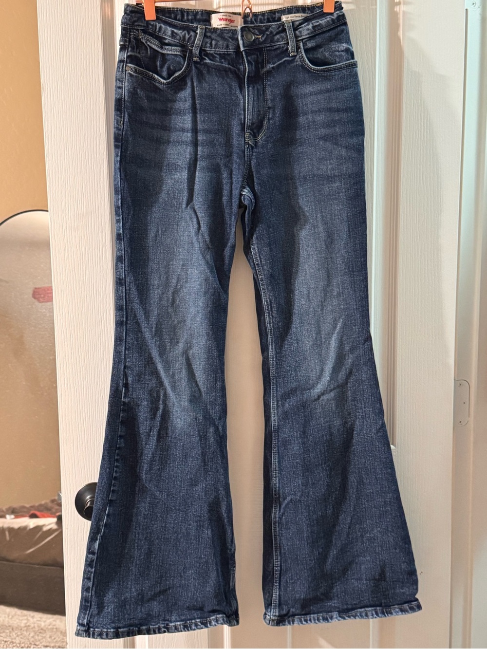 Wrangler High Rise Flare Jeans